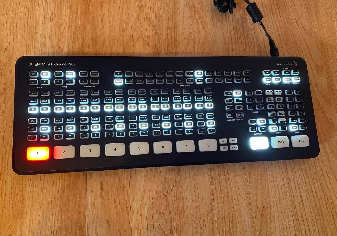 【美品】ATEM Mini Extreme ISO ブラックマジックデザイン