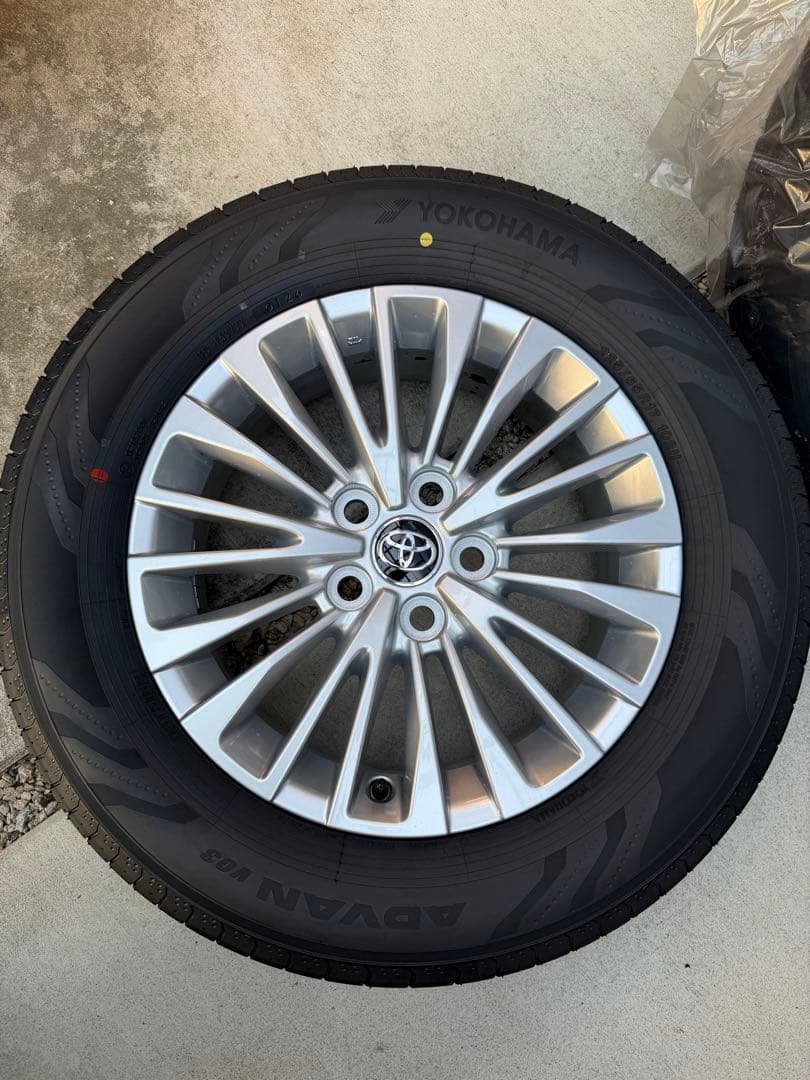 【新車外し】2026.1 40アルファード新車外し　17インチ4本セット