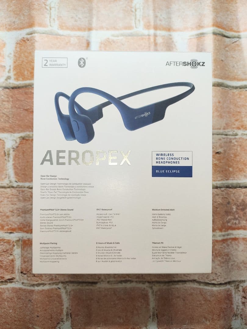 AfterShokz Aeropex　ブルー