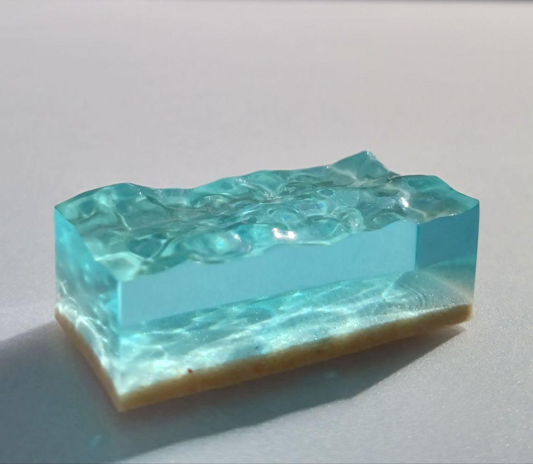 【 かめここ 】エポキシレジン オーシャンアート レジンアート