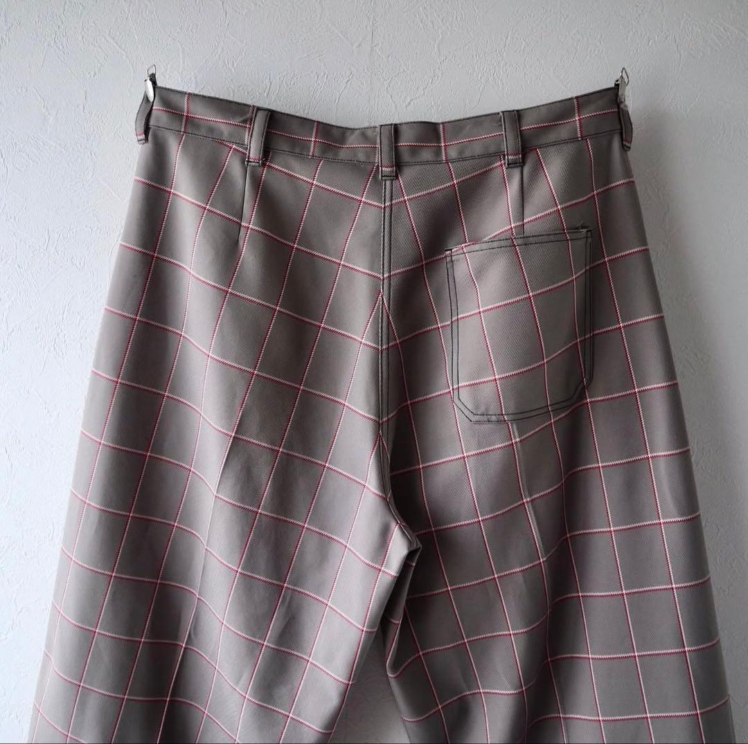MARNI 2020aw バギーチェックパンツ