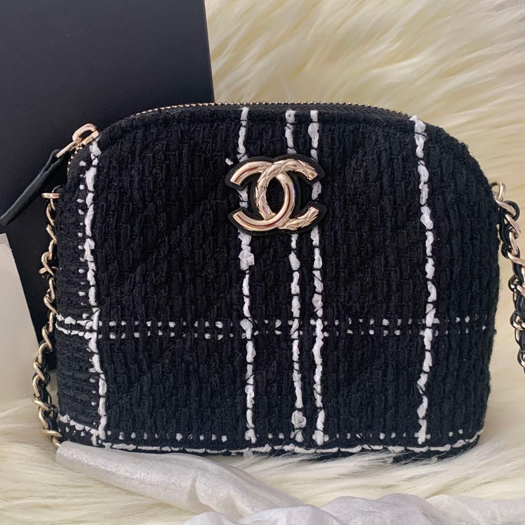 CHANELシャネル ショルダーバッグ チェーンバック　ノベルティ　黒