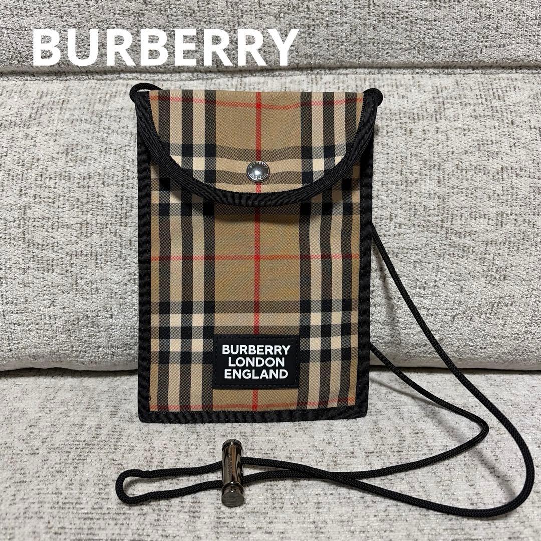 【美品】Burberry サコッシュ