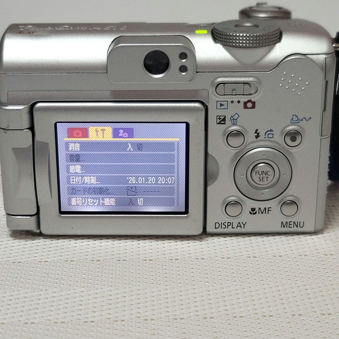 Canon キャノン PowerShot A610 シルバー デジカメ　電池付き