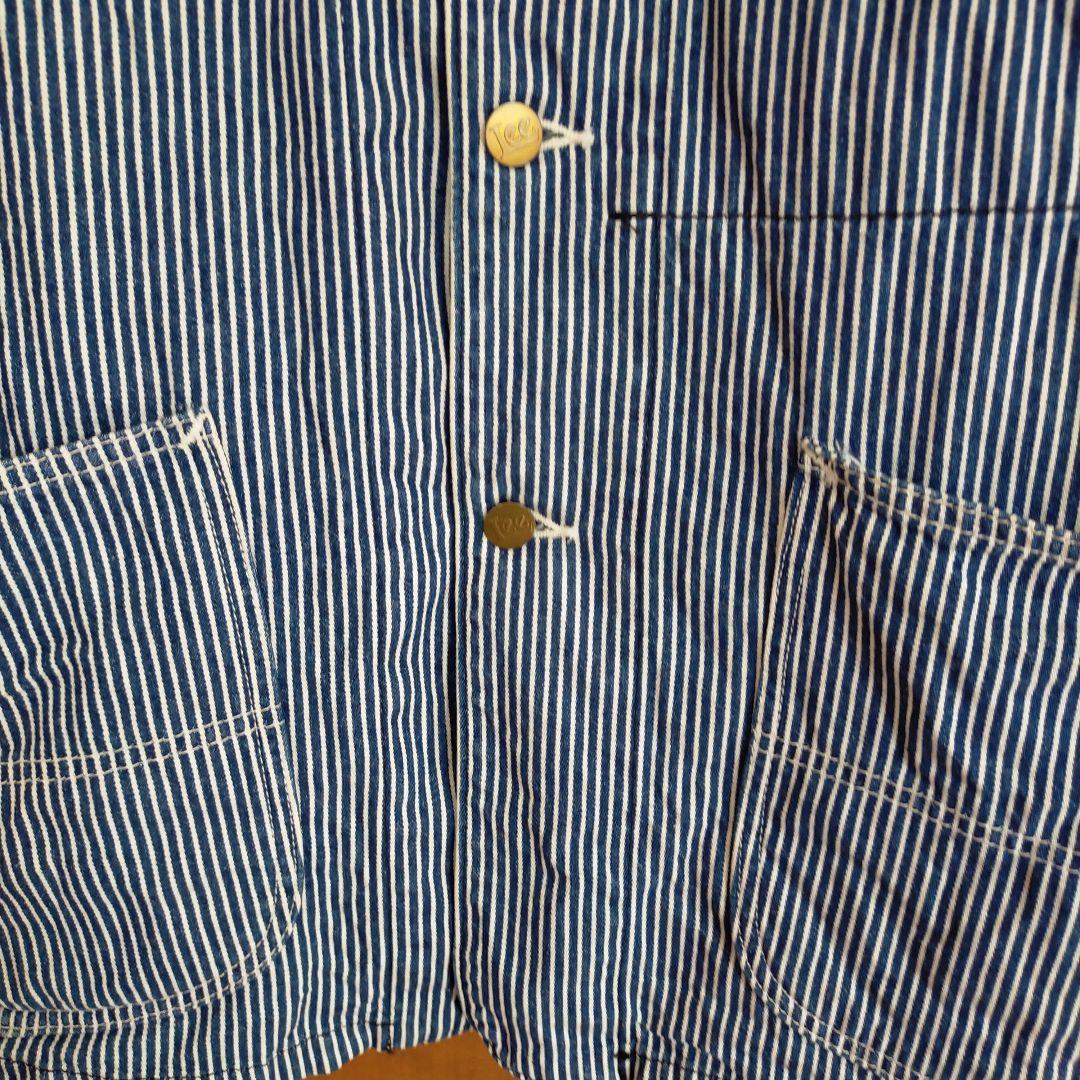 Lee リー復刻　91-J ヒッコリーデニムカバーオール