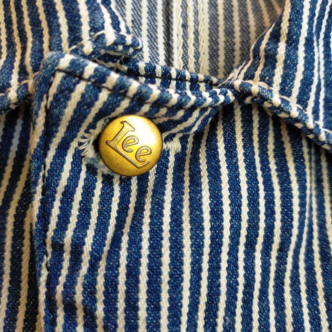 Lee リー復刻　91-J ヒッコリーデニムカバーオール