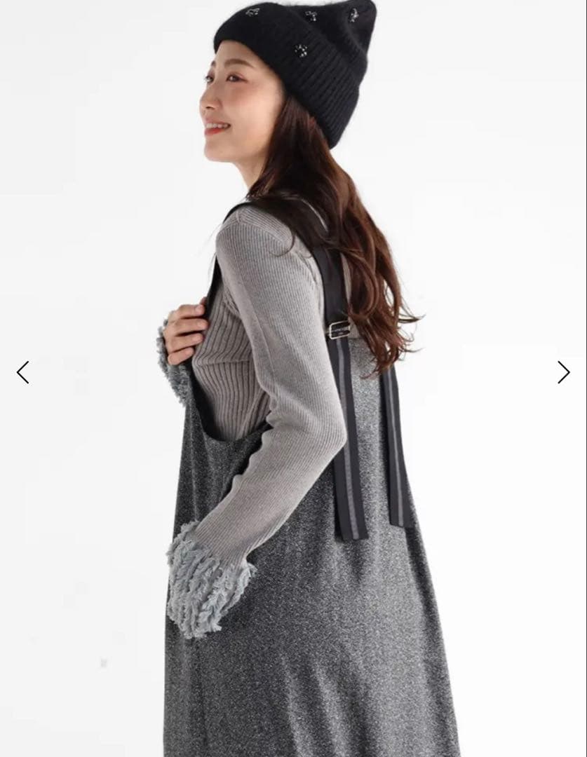 SCOTCLUB購入⭐︎Vin ヘリンボーンツイードジャンパースカート