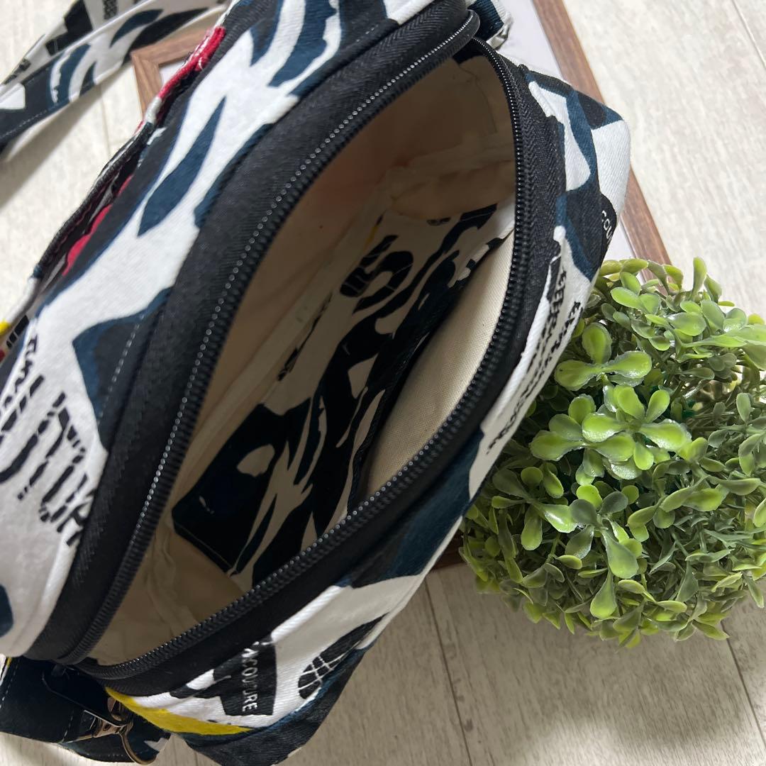 ショルダーバッグ　デニムリメイク　ハンドメイド