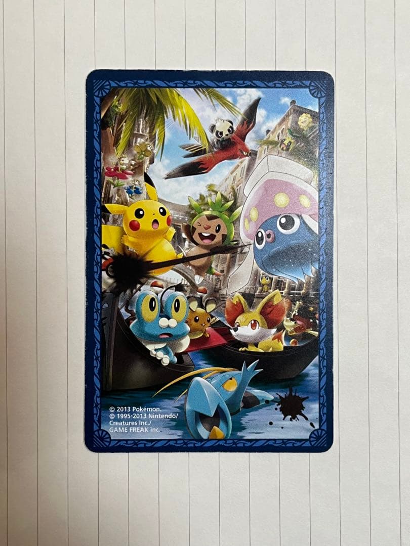 ［希少］トランプ　ポケモンセンタートウキョーベイ　オープン記念