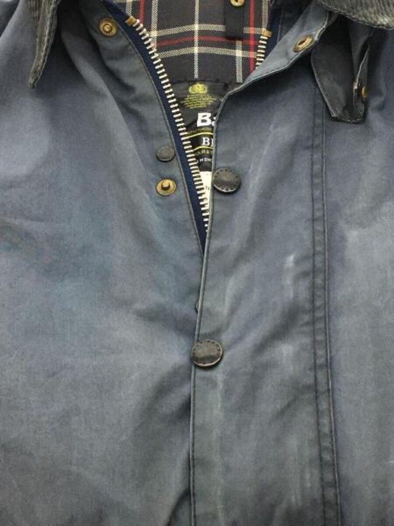 公式リメイク【Barbour】ビューフォートネイビー 短丈トランスポート