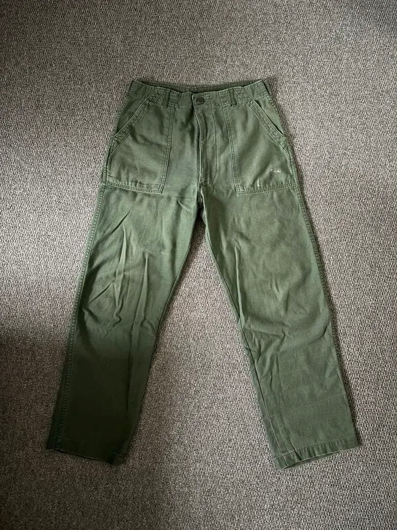 60s usarmy og-107 ベイカーパンツ　実寸30×27