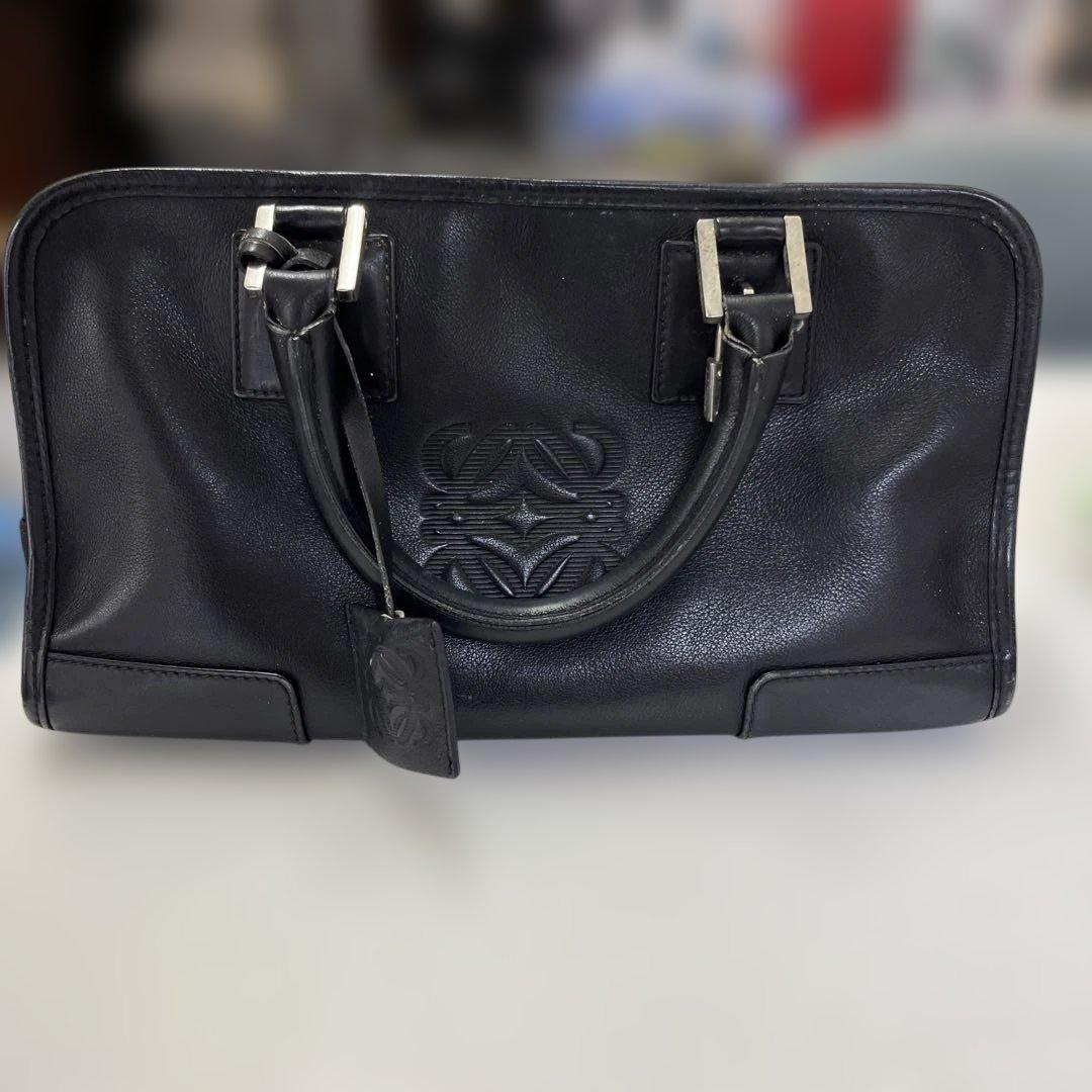 LOEWE DIN AMAZONA ハンドバック　ブラック
