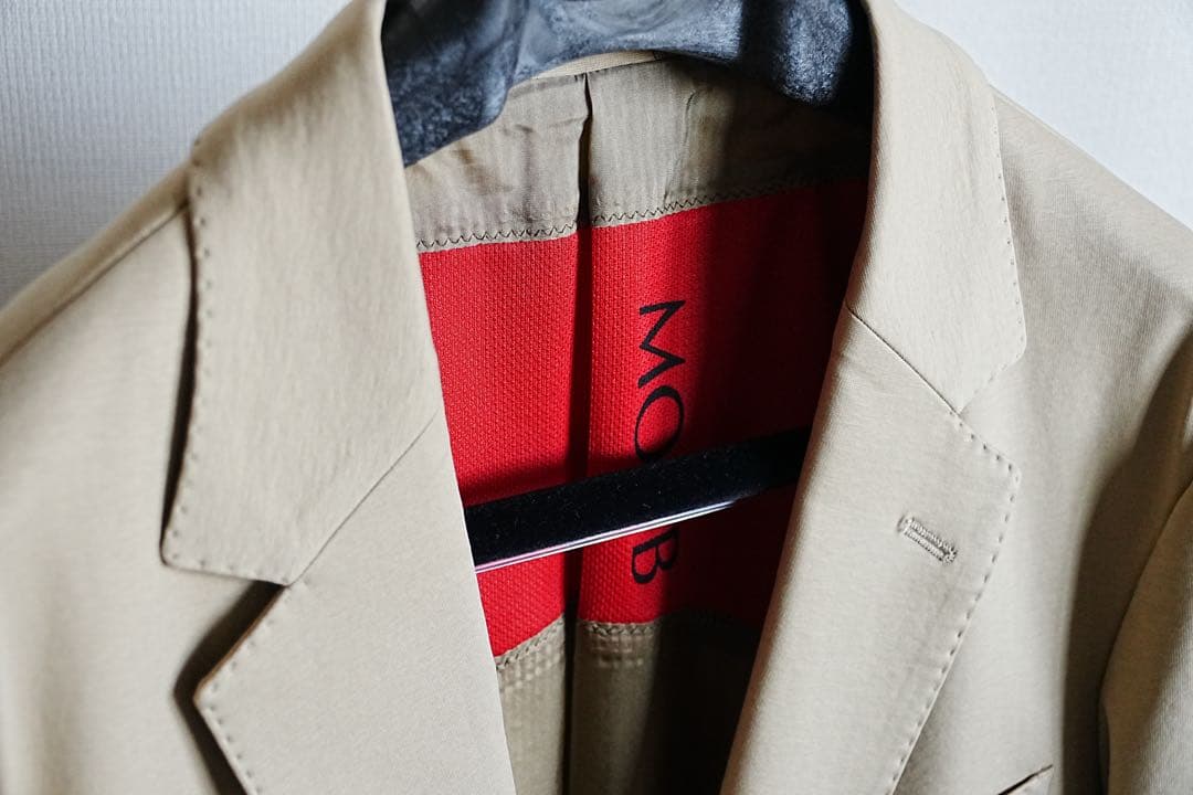 新品‼️MOVB Duplex Cotton シングル２Bジャケット ベージュ