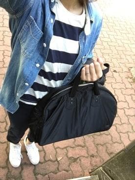 激美品　ヘッドポーター　タンカー　ボストン　トート　バッグ M　藤原ヒロシ　旅行