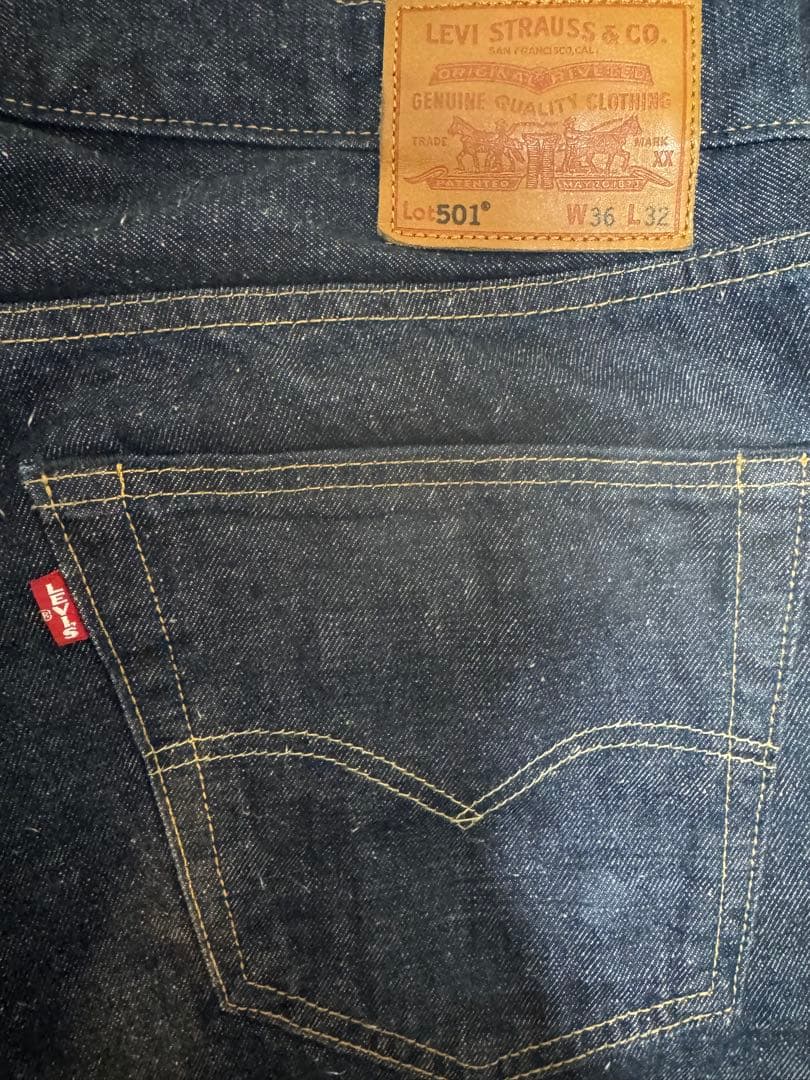 LEVI’Sプレミアム セットアップ ヘンプ混 大戦復刻モデル big E