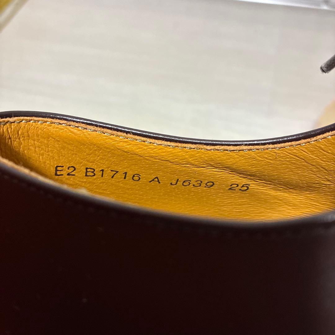 【新品未使用】REGAL リーガル 外羽根 Uチップ ダークブラウン25cmEE