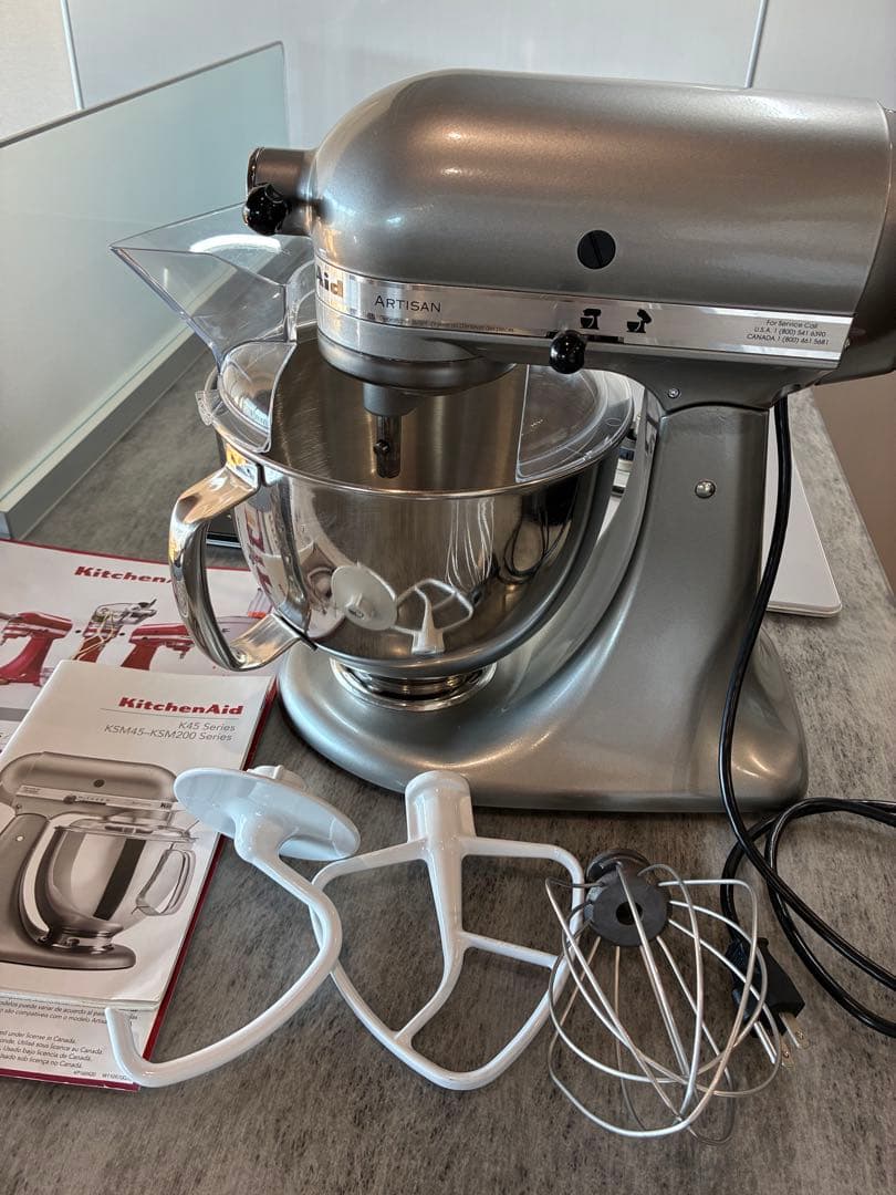 【美品】 KitchenAid スタンドミキサー キッチンエイド 5クォート