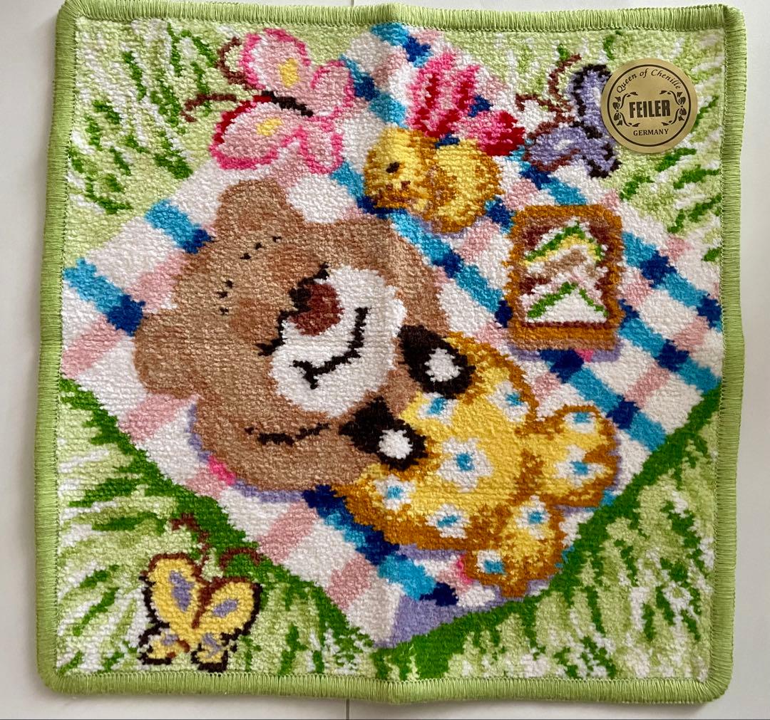 FEILER　ピクニックテディ　ハンカチ