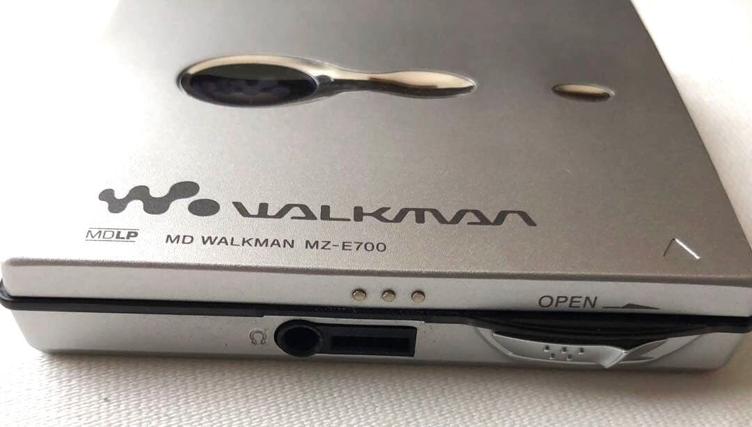 【MDプレイヤー】SONY MD WALKMAN MZ-E700