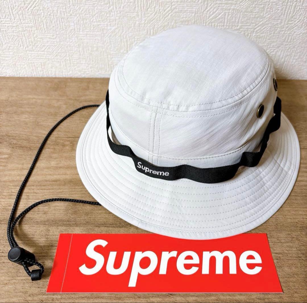 Supreme ホワイト ノースフェイス サファリハット