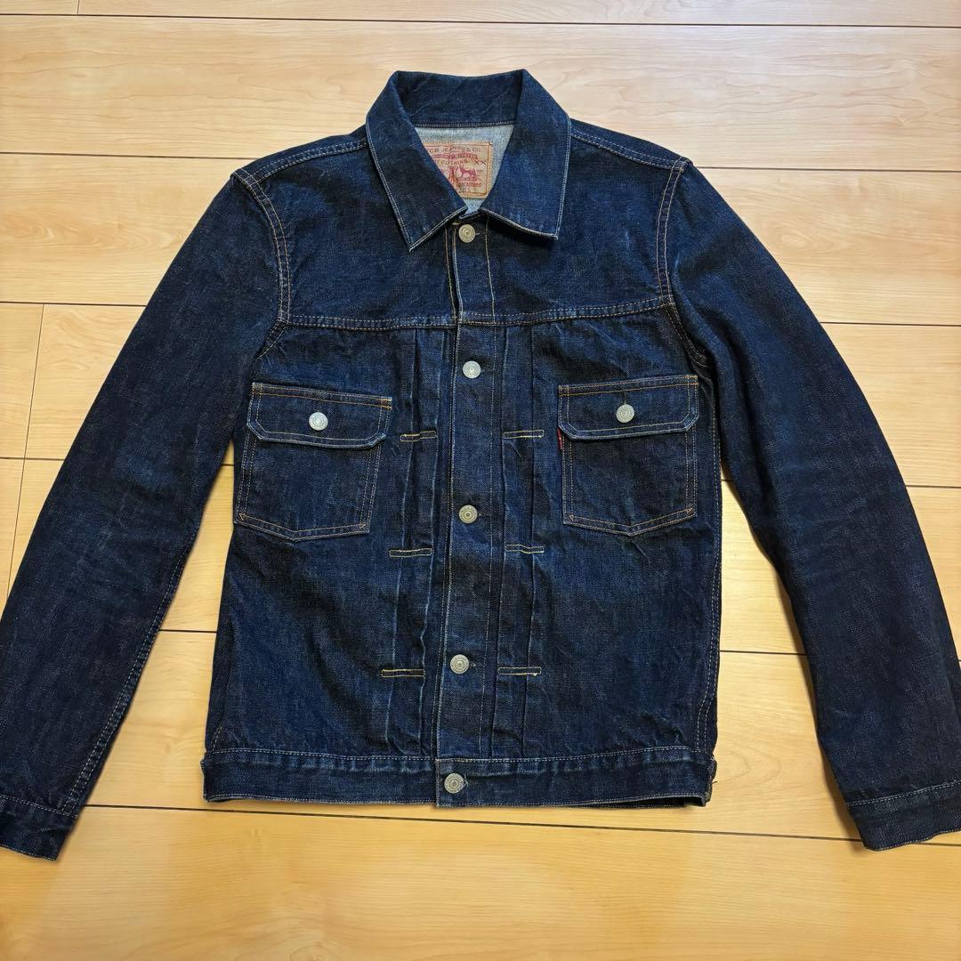 レ*ト様 赤タブ　濃紺美品TCBジーンズ50s サイズ38デニムジャケット