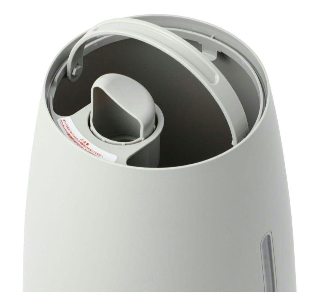 【ほぼ未使用】シレーヌ 上部給水型 超音波式2WAY加湿器 グレー