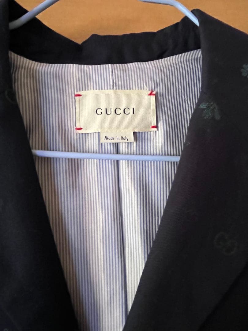 GUCCIネイビー ブレザー