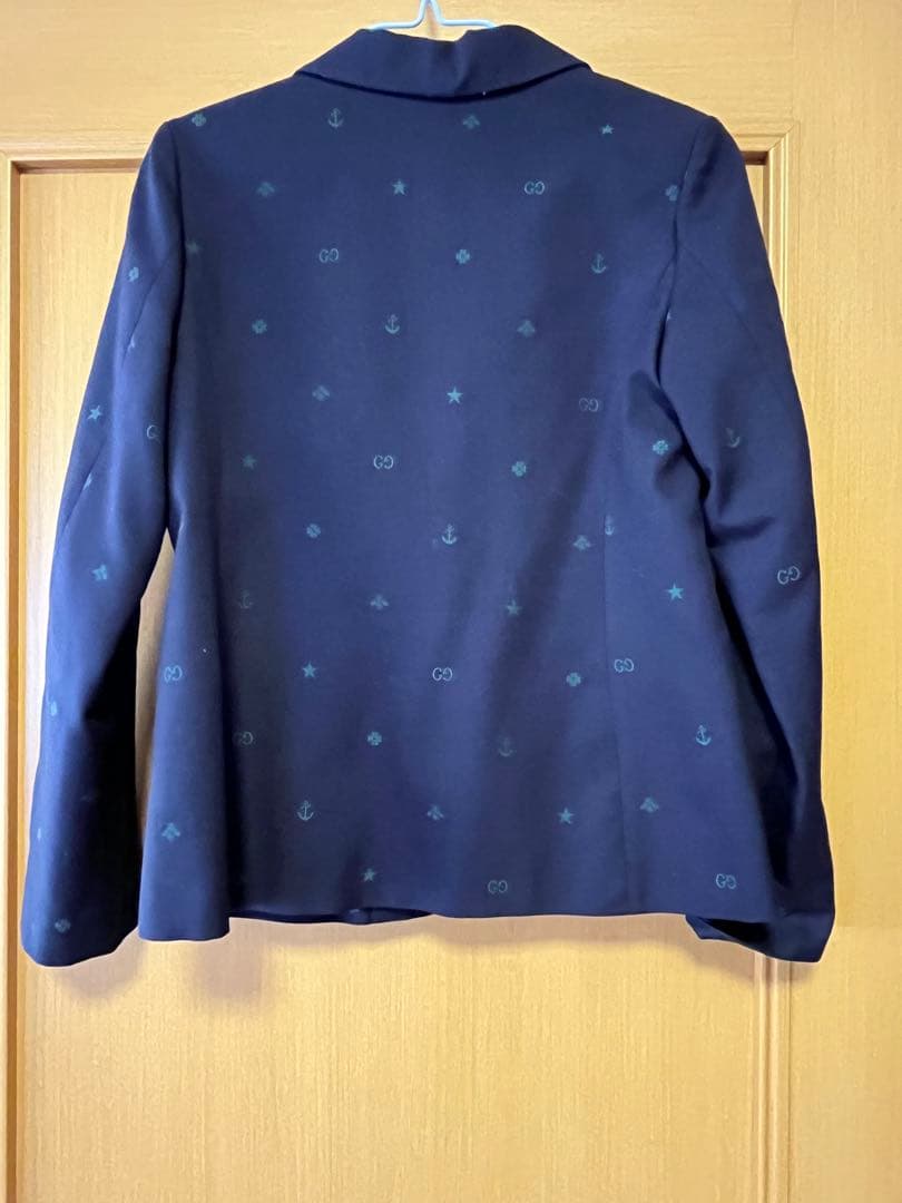 GUCCIネイビー ブレザー