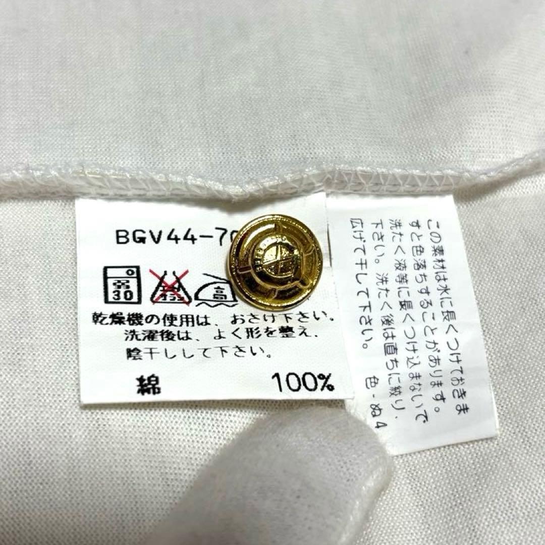 ジョー様 バーバリー ポロシャツ 長袖 ノバチェック 金ボタン 大きいサイズ