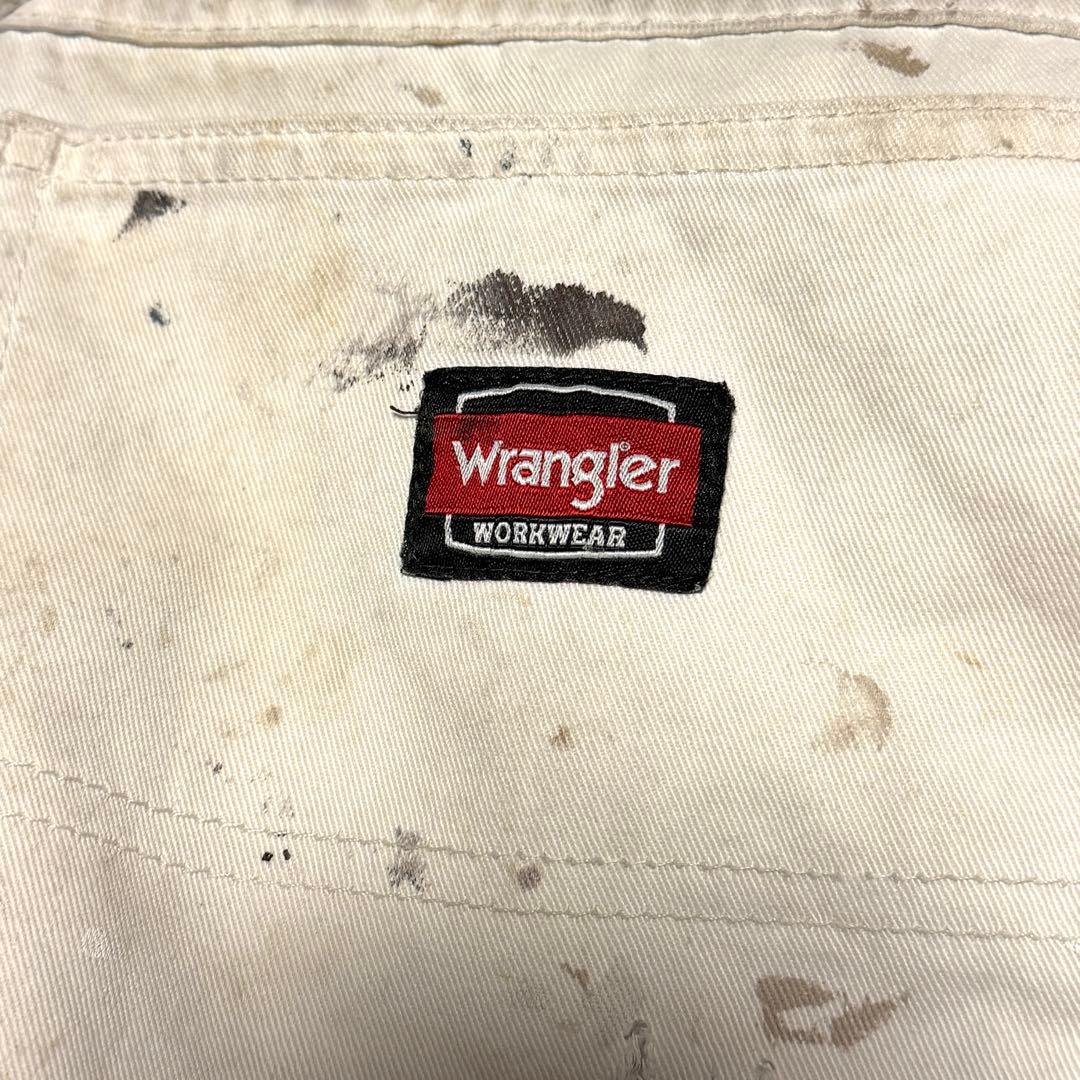 け*ろ様 w104㎝　グランジ　ラングラー　ペンキ　ペインター　ボトムス　オーバ