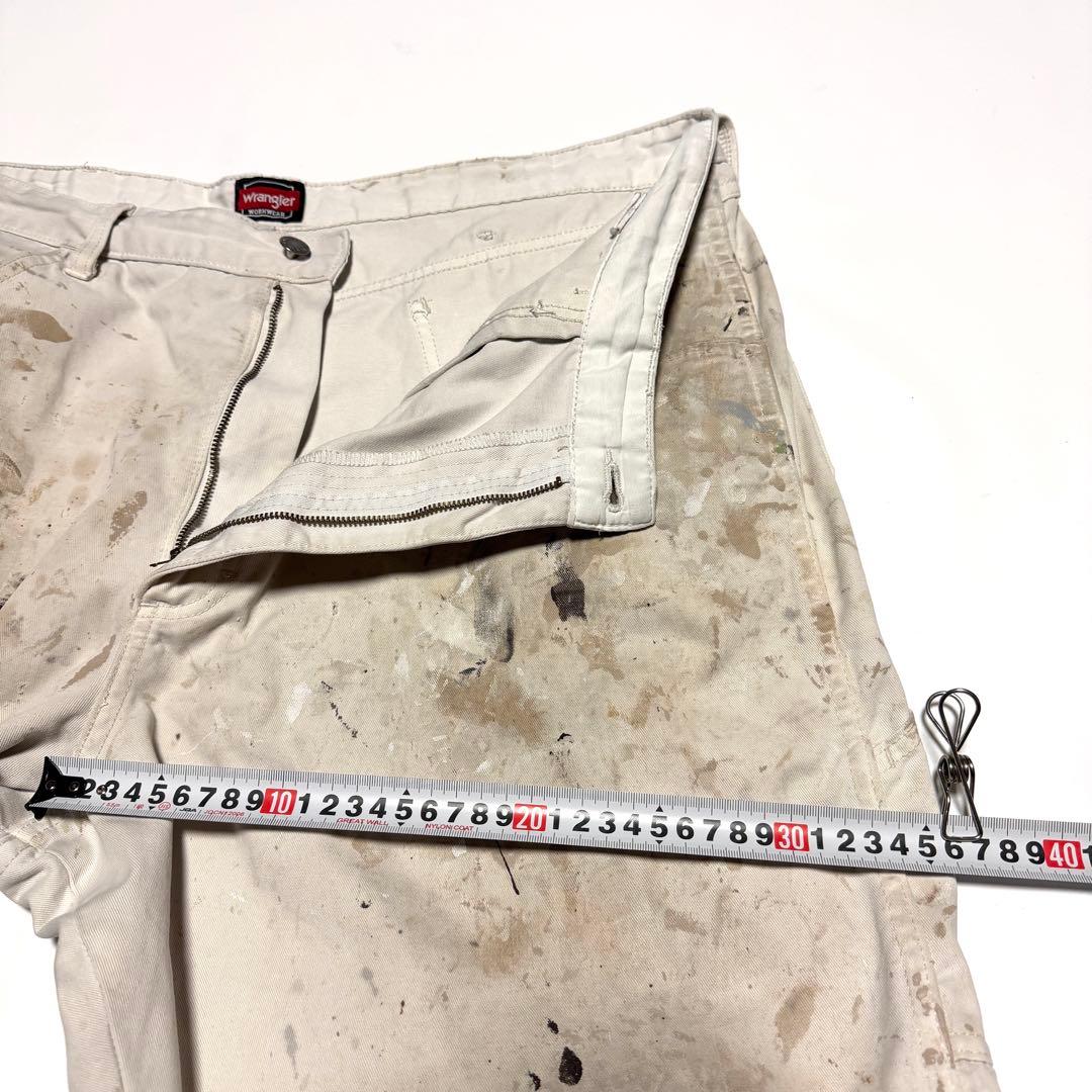 け*ろ様 w104㎝　グランジ　ラングラー　ペンキ　ペインター　ボトムス　オーバ