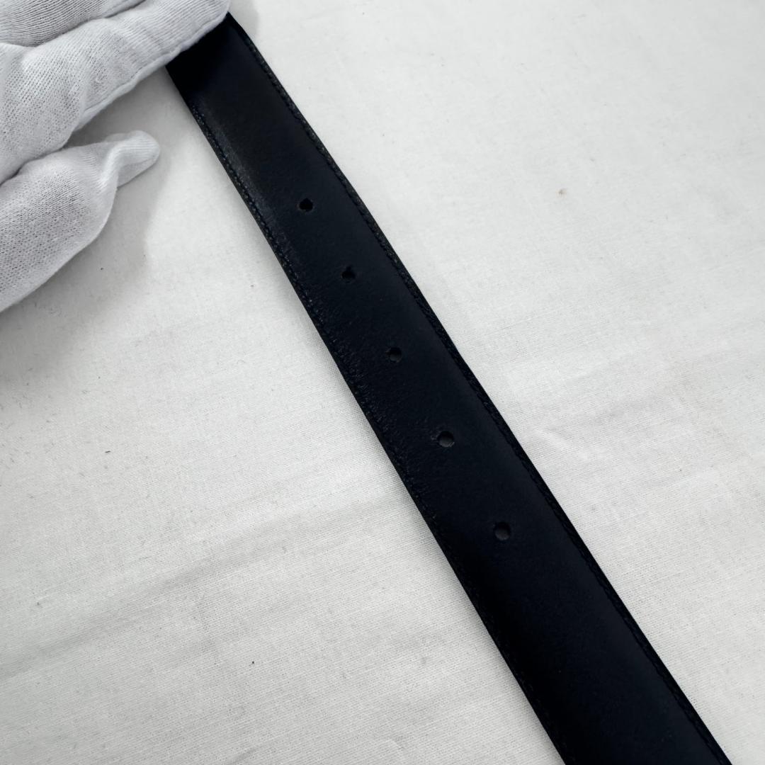 【TM10-300-10】シャネル ロゴ バックル レディース ベルト