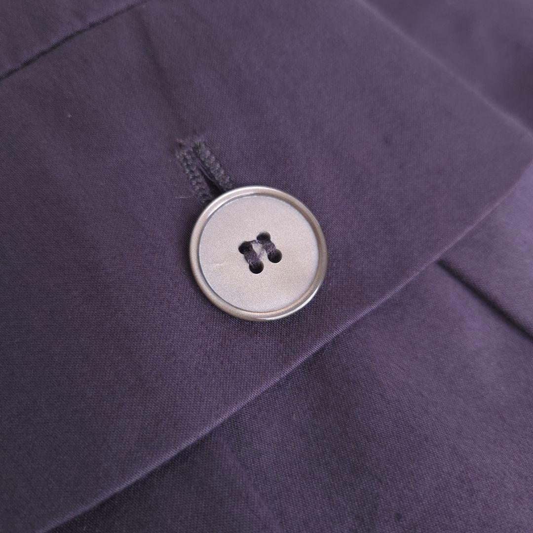 マックスマーラ テーラードジャケット 紺ブレ パフスリーブ ペプラム Lサイズ