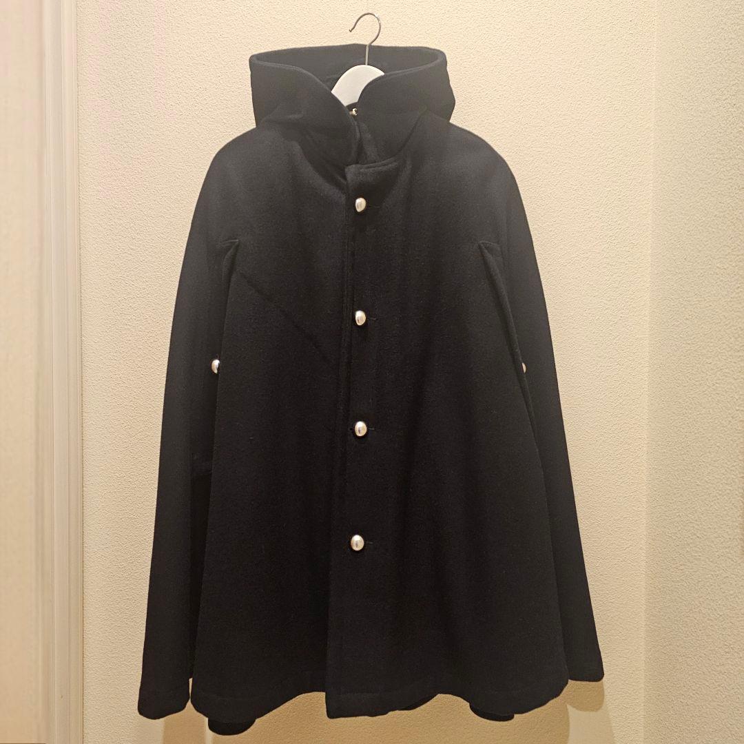 フランス軍レディース ウールケープ マント ポンチョ ミリタリー ケープ