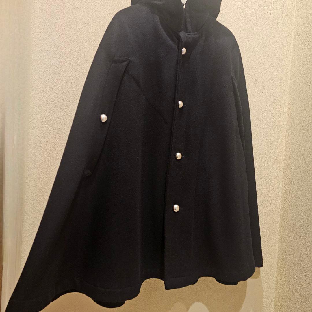 フランス軍レディース ウールケープ マント ポンチョ ミリタリー ケープ