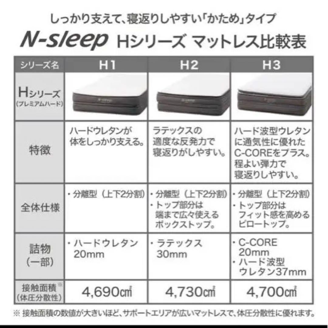 ニトリ Nスリープ ハードH1-02CR