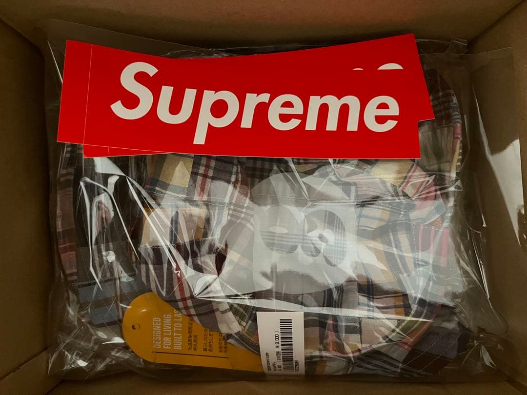 帽子 SUPREME GOODENOUGH Patchwork Crusher hat
