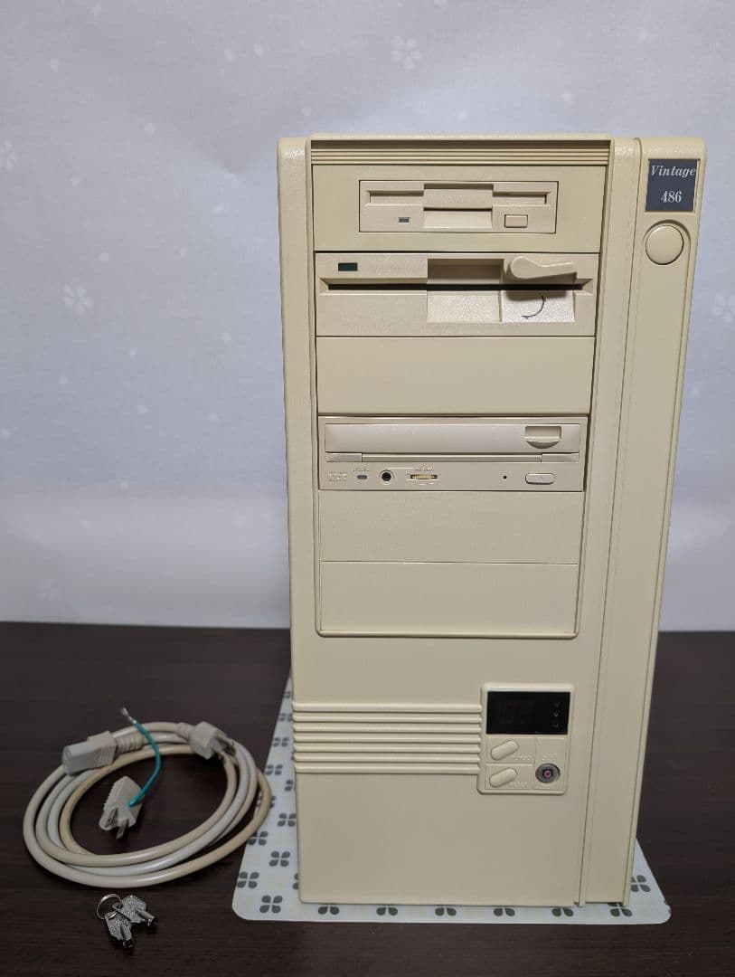 デスクトップPC　Intel 486 Vintage ？　ジャンク品