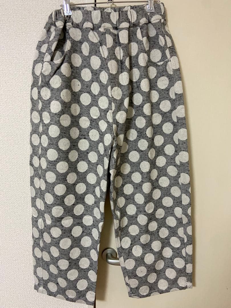 【新品未使用】NARU ナル 水玉（ドット） ノッポパンツ