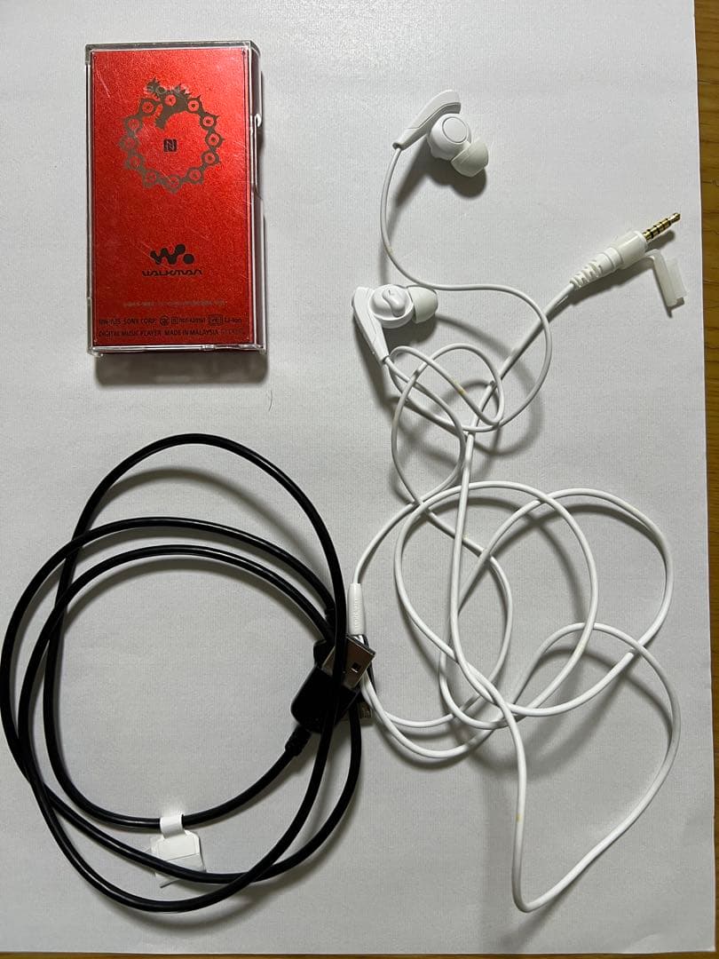 Sony ウォークマン レッド