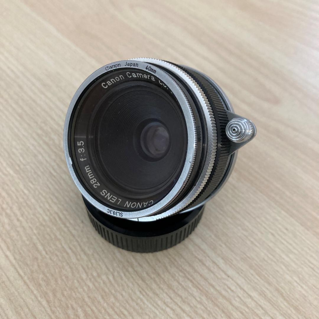 キヤノン 28mm F3.5（Lマウント）