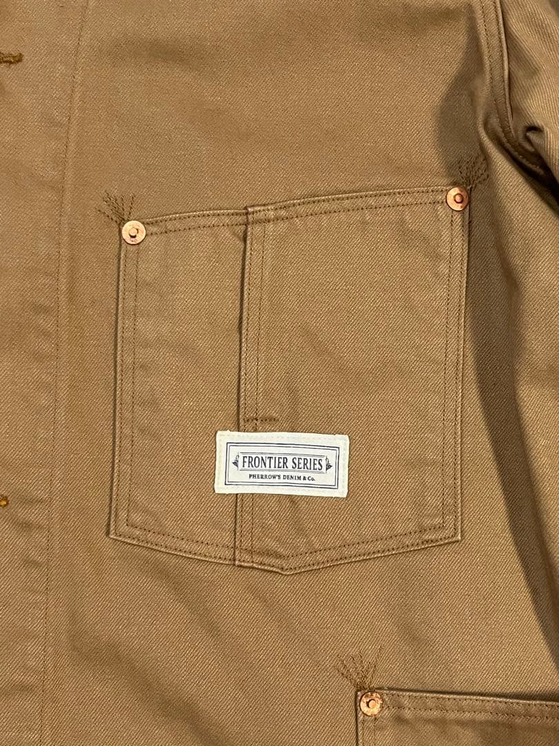 Pherrow's チノクロスカバーオール　サイズ40