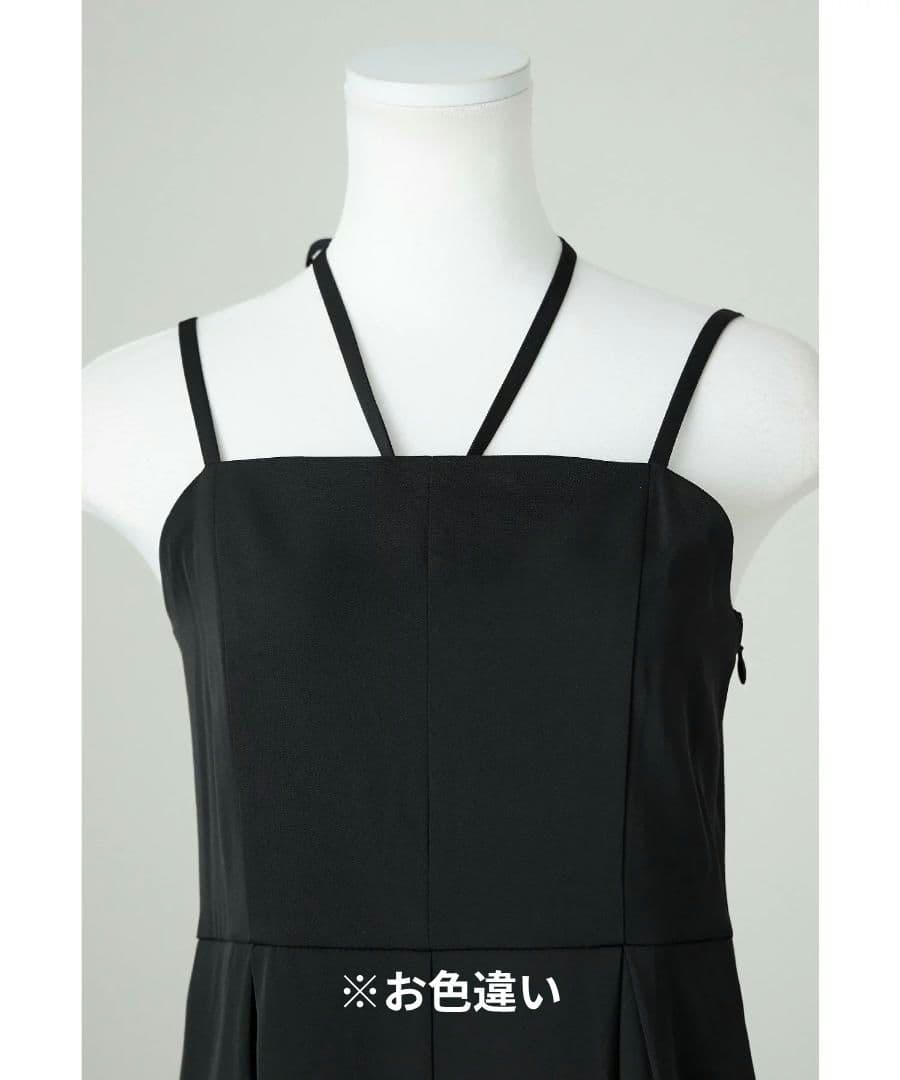 美品 niana ニアナ セットアップパンツドレス オールインワン L 大きい