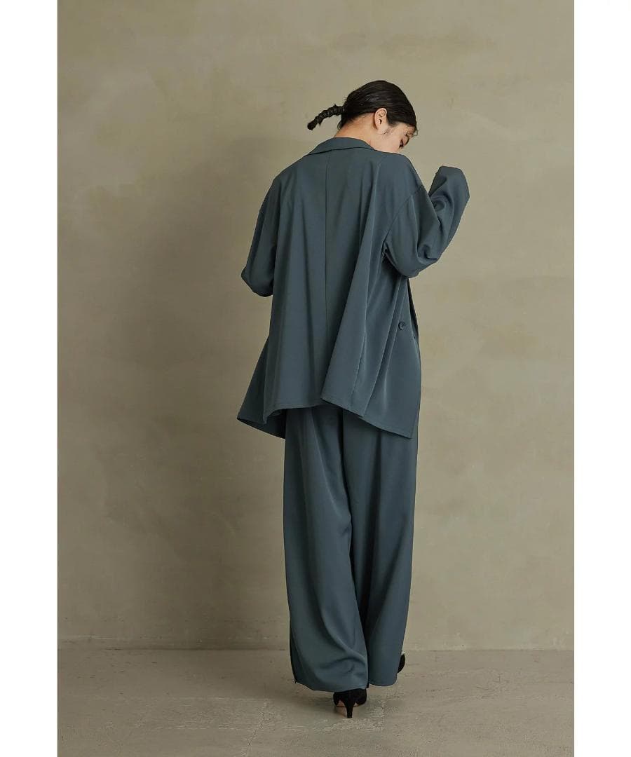 美品 niana ニアナ セットアップパンツドレス オールインワン L 大きい