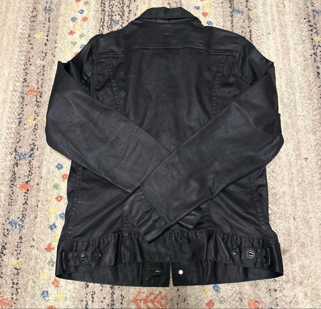 Lee/リー　コーティングデニムジャケット ブラック