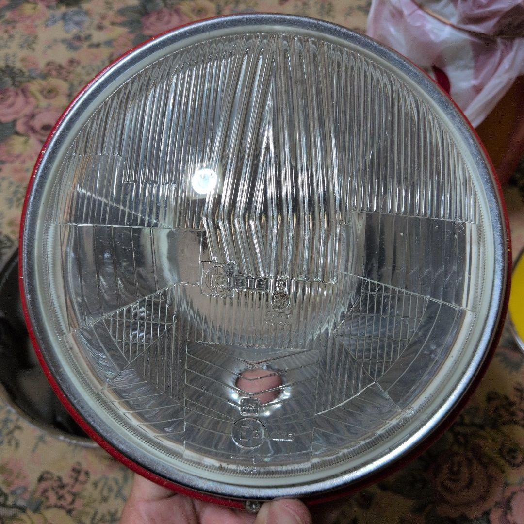 廃盤 シビエ 凸ライト 180π　 おまけ程度のライトケース