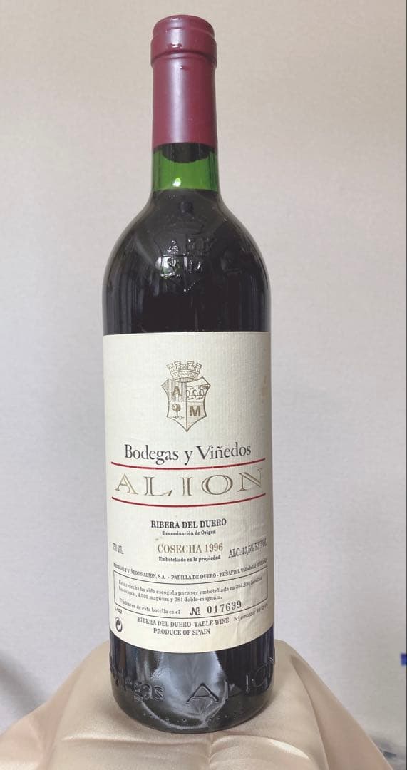 ベガ シシリア アリオン ALION 1996年 赤ワイン　ヴィンテージワイン