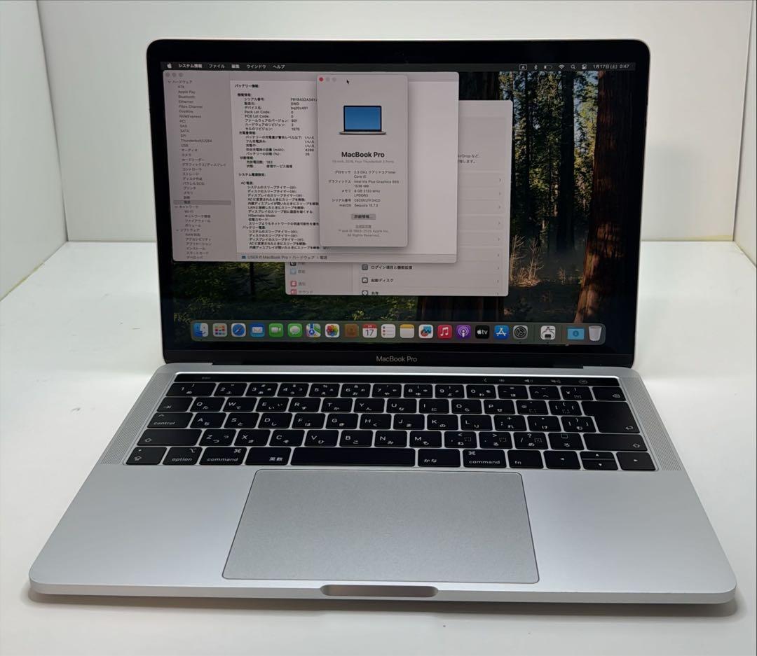 MacBook Pro 13.3インチ Mid 2018 IC310355