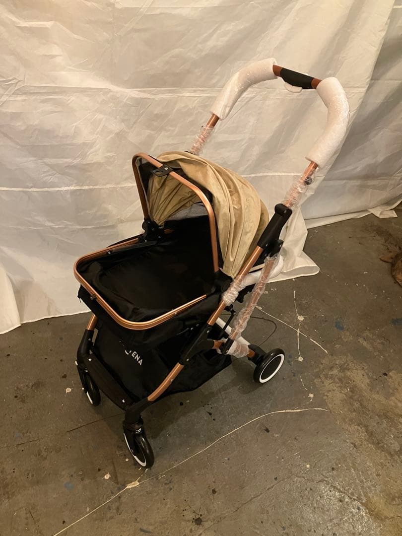 リクママ様　ペットカート PETTENA KNIGHT ブラック