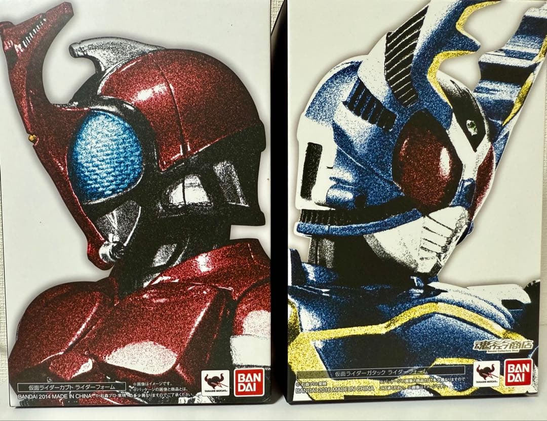 S.H.Figuarts 真骨彫 製法 仮面ライダーカブト&ガタック　美品